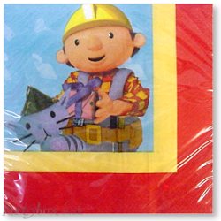 Party Supplies - Napkins - Bob the Builder