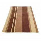 Unbranded Natural Stripes Wool Rug - large