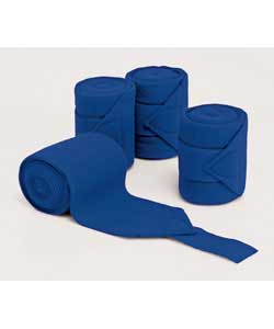 Unbranded Navy Fleece Travel Bandages - 4 Pack