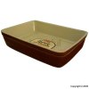 Unbranded NB7 Harvest Rectangular-Shaped Roasting Dish