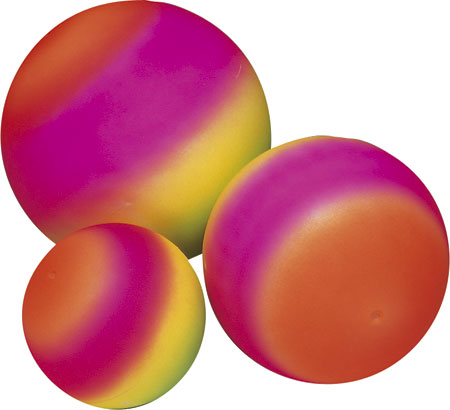 Neon Rainbow Balls