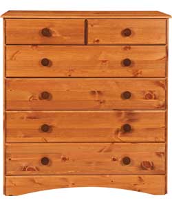 Unbranded New Aviemore 4 2 Drawer Chest - Pine