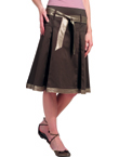New-look pleated skirt.