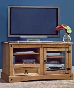 New Mexico Solid Pine Entertainment Unit