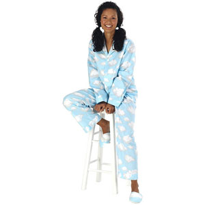 Nick and Nora Cloud Nine Ladies Pyjamas Make her laugh with these fun and comfortable PJs