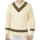 Nicolls Cricket Sweater Black/Gold Small