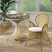 Nilo & Ninfa Furniture Set with Half Panama Cushion Natural