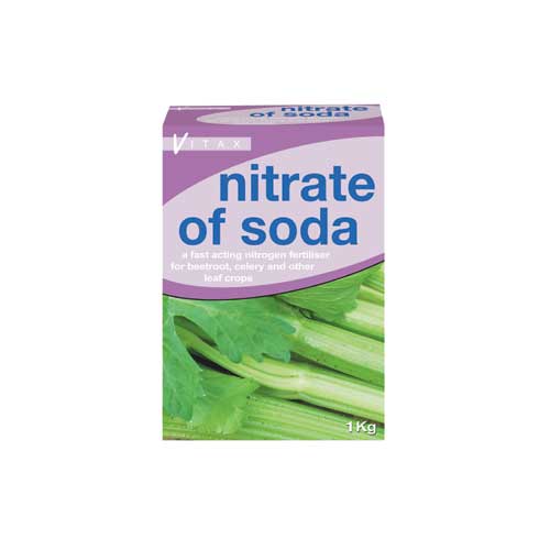 Vitrax Nitrate of Soda is a fast acting nitrogen fertilier for beetroot  celery and similar leafy cr