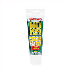 UniBond No More Nails is a super strong instant grab gap filling adhesive that sticks virtually anyt