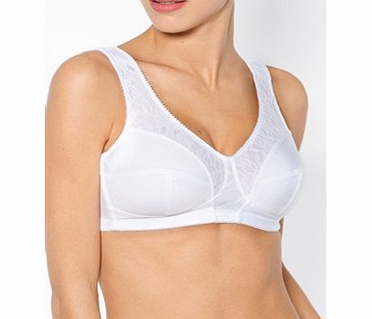 Unbranded Non-Underwired Bra with Wide Straps