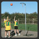 None Wheelaway Netball Posts and Bases