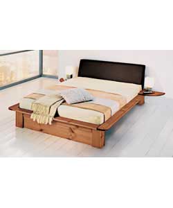 Unbranded Nordic Pine Super King Size Bed with Sprung Mattress