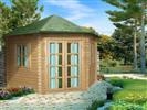 Unbranded Norfolk summerhouse: 3 x 3m - Natural pine