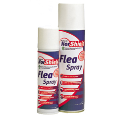 NorShield is a domestic fleakiller spray designed to protect the household environment.  It contains