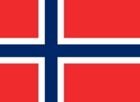 Unbranded Norway, Table Flags 15cm x 10cm (Pack of 10)