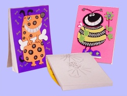 A great little note pad (8.5cms x 6cms) with appro