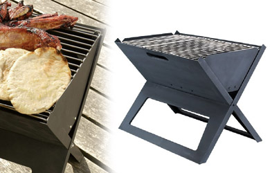 Unbranded Notebook Portable Flat-Folding Bbq
