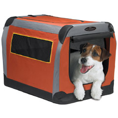 The NOZtoNOZ Sof-Krate i2 is a stylish, lightweight and washable indoor or outdoor pet crate. Durabl