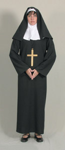 The distinctive religious woman. With this costume do you have fancy dress problems? Nun!! Costume c