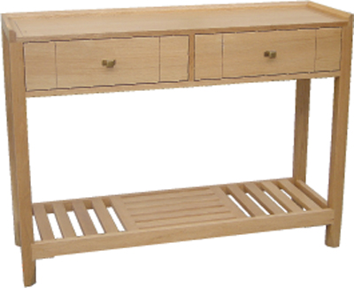 OAK CONSOLE TABLE HOVE