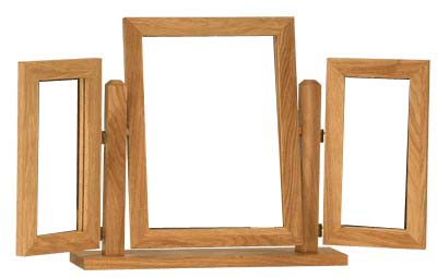 OAK TRIPLE MIRROR MARLBOROUGH