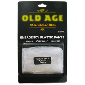 Unbranded Old Age Emergency Plastic Pants