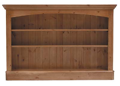 3FT x 4FT 6IN PINE BOOKCASE.ALL SOLID PINE WITH NO PLYWOOD.THE CARCUS FEATURES A TONGUE AND GROOVED