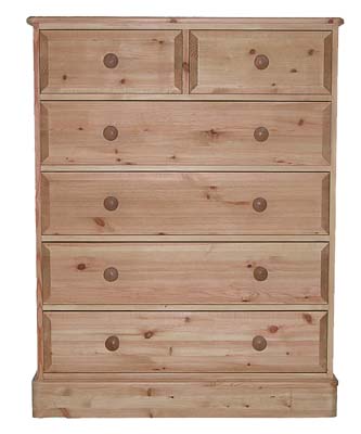 OLD MILL PINE CHEST 2 OVER 4