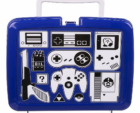 Game on! As geek-chic is in season, EVERY season - we suggest you seriously flaunt your love for Old Skool cool with this awesome retro gamer lunch box! Score some points with fellow gamers and look cool at the same time! *Win-Win*