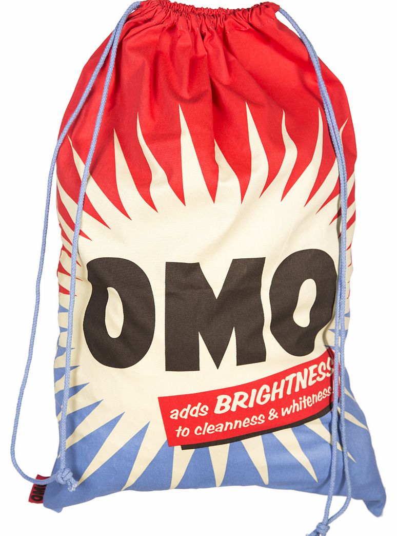 OMO was first launched in the UK in 1908 making it very vintage indeed! We love the classic ad campaigns with cheery imagery which looks fantastic on this super, kitsch laundry bag.