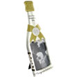 This very unusual and unique On Your Wedding Day Champagne Bottle Photo Frame is a great gift for