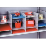 Optional Pigeonhole Accessory for Storage Cabinet - Grey