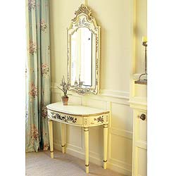 Oriental Pier Table & Mirror