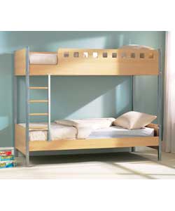 Oslo Single Bunk Bed with Firm Mattress