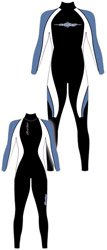Osprey Womens Full Wetsuit Chest 34in (WXS)