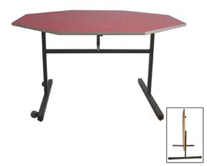 Unbranded Otsuka octagonal tilt top tables