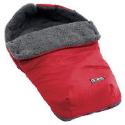 Unbranded OutnAbout Footmuff, Red