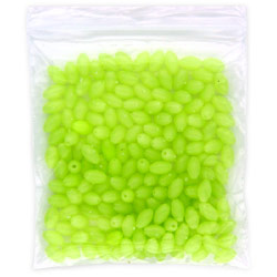 Unbranded Oval Luminous Beads - 11mm