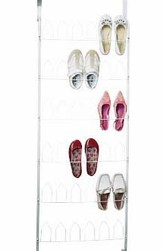 Unbranded Over Door Shoe Storage Holder - White