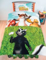 Over The Hedge Single Duvet Cover and Pillowcase