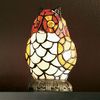 Unbranded Owl Tiffany Style Lamp