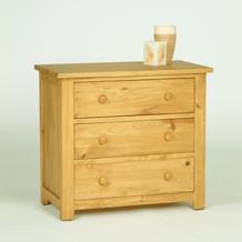 Unbranded Oxbury Pine Chest 3 Drawer