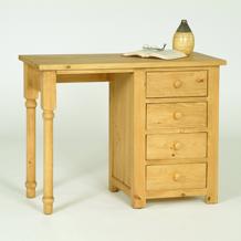 Unbranded Oxbury Pine Single Pedestal Desk
