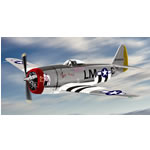 A detailed collector quality diecast replica of the P-47 Thunderbolt. Each Armour Collection diecast