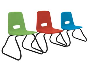 Unbranded P3 skid base chairs