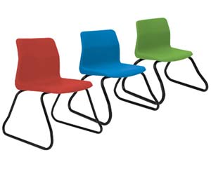 Unbranded P6 skid base chairs
