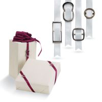 Add the finishing touch to your gifts with these 12 assorted buckles. Ribbon not included