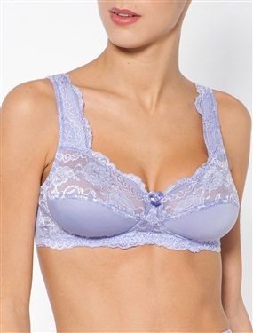 Unbranded Pack of 2 Non-Underwired Lace Bras