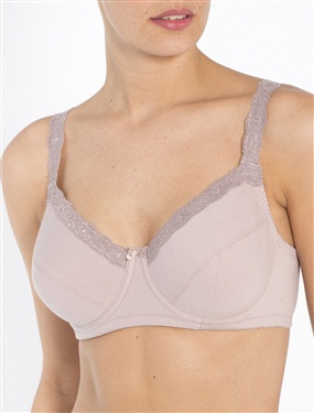 Unbranded Pack Of 2 Pure Cotton Underwired Bras