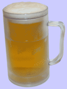 Unbranded Pack Of Four Frosty Ice Tankards